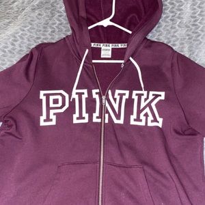 Victoria Secret PINK zip up hoodie